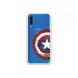 Funda Oficial Escudo Capitán América para Samsung Galaxy A50