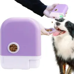 FurryFusion Dispensador de golosinas para perros - Púrpura