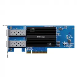 Synology E25G30-F2 Tarjeta de Ampliación SFP28 25GbE PCIe 3.0x8 con 2 Puertos para Sistemas Synology