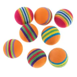 zooplus Basics juego de pelotas para gatos - 8 unidades