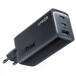 Anker Prime Wall Charger Cargador 3 Puertos USB/USB-C 120W Negro