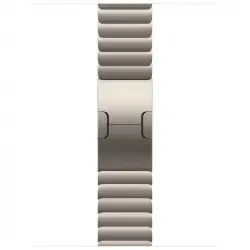 Apple Pulsera de Eslabones en Color Natural 42mm Talla Única