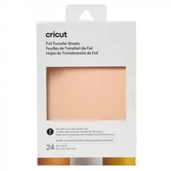 Cricut Láminas de Transferencia Metalizadas 24 Unidades