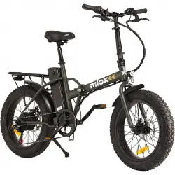 Nilox E-bike X8 Plus Bicicleta Eléctrica 20" Negra