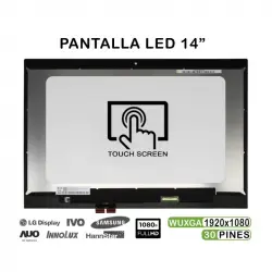 Pantalla Led De 14" Fhd Para Portátil Lenovo Yoga 520-14 Nv140fhm-n3b 5d10n45602
