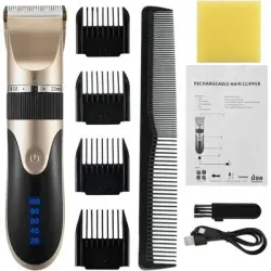 Pawffee Recortadora profesional inalámbrica USB para barba, corte preciso - 1 pieza