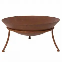 RedFire Tulsa Brasero de Acero Óxido