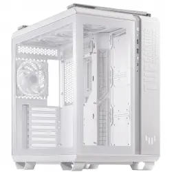 ASUS TUF Gaming GT502 PLUS Midi Tower ATX Doble Cristal Templado USB-C Blanca