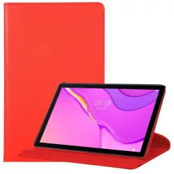 Cool Funda Libro Liso Rojo para Huawei Matepad T10s