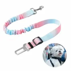 FurryFusion Arnés de seguridad para perros Furry Fusion Gradient para coche - Degradado rosa-azul