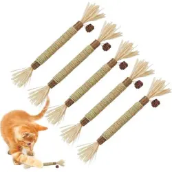HausPets palitos hierba gatera natural masticar, juguetes gatos Silvervine - Artículo 1