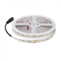 IluminaShop Tira LED 72W 12V SMD5050 60 LED/m 14.4W/m IP20 5m Blanco Neutro 4500K