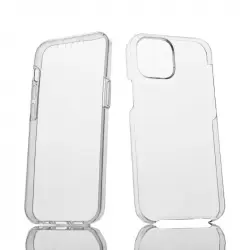Max Power Digital Funda Doble Cara 360 Grados Silicona Transparente Para Apple Iphone 13 Mini
