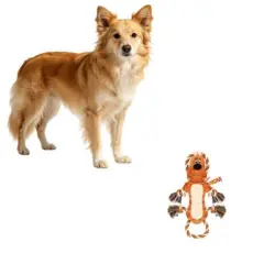 MCBOSON Cuerda con sonido de peluche indestructible - 1 artículo