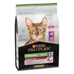PURINA PRO PLAN Sterilised Adult Savoury Duo pato e hígado - 3 kg