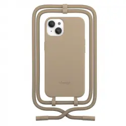 Woodcessories Change Case Batik Funda Beige para Iphone 13 Mini