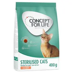 Concept for Life Sterilised Cats salmón - 400 g