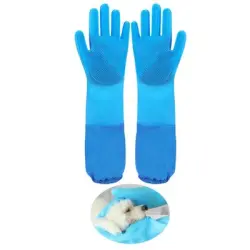 FurryFusion Guantes de baño para perros PetPlanet - Artículo 1
