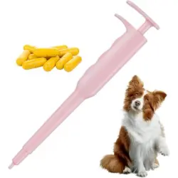 IntiMeg Administrador de medicamentos para gatos y perros - Rosa