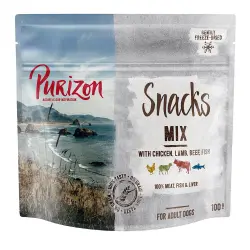 Purizon Snacks Mix sin cereales para perros 100 g - 100 g