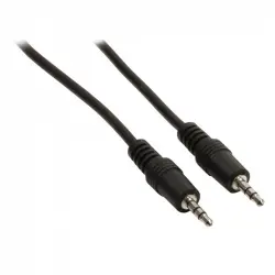 Valueline Cable de Audio Jack 3.5mm Macho/Macho 3m Negro