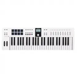 Arturia KeyLab Essential 49 MK3 Controlador MIDI Universal Blanco