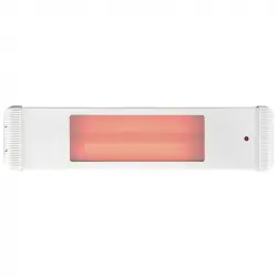 CasaFan Aaren Estufa Eléctrica de Infrarrojos con Mando a Distancia 1800W Blanca