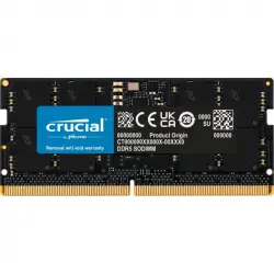 Crucial CT16G56C46S5 DDR5 SO-DIMM 5600MHz 16GB ECC CL46