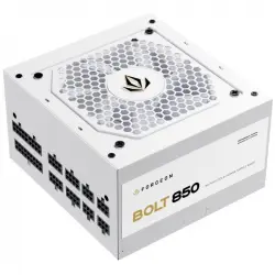 Forgeon Bolt PSU 850W 80+ Gold Full Modular Fuente de Alimentación Blanca