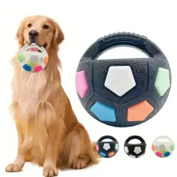 MCBOSON Pelota de juguete para perros de TPR - 1 Atascado