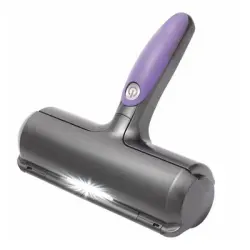 Pawffee Cepillo morado/gris para pelo de mascotas, hogar ropa y coche - 1 pieza
