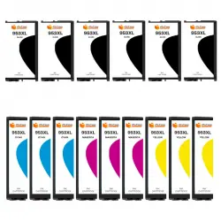 Pccom Essential HP 953XL Cartucho Tinta Compatible Negro/Cian/Magenta/Amarillo Pack 15