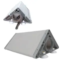 UAMLY Hamaca plegable para gatos para ventana - 1 pieza