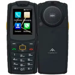 AGM M7 4G Móvil Básico para Personas Mayores Rugerizado Black