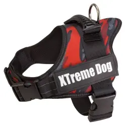 Arquivet Arnés para Perros Xtreme Dog Camuflaje Rojo S