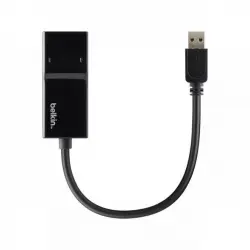 Belkin Adaptador USB 3.0 a Ethernet Gigabit Negro