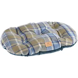 Cojín Ferplast Scott color azul para perros - 85 x 55 x 12 cm (L x An x Al)