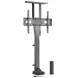 Equip 650606 Soporte Pantalla de Suelo Motorizado 37"-65" con Mando Distancia hasta 50kgs