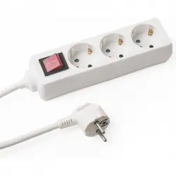 Extrastar Regleta 3 Tomas con Interruptor 1.5 m