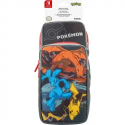 Hori Pokémon Bandolera Aventura Charizard Lucario y Pikachu para Nintendo Switch