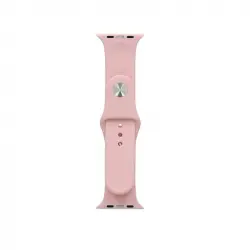 Ksix Correa Silicona Rosa para Apple Watch 42/44mm