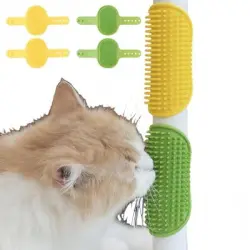 Pawffee Juego de 4 cepillos de goma para baño perros, gatos conejos - Pro - 1 pieza