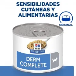 12x200gr Pack de Latas Hills Prescription Diet Derm Complete para perros