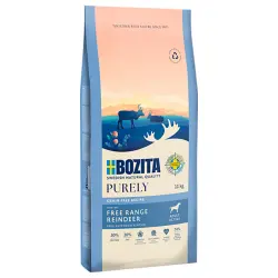 Bozita sin cereales con reno para perros - 11 kg