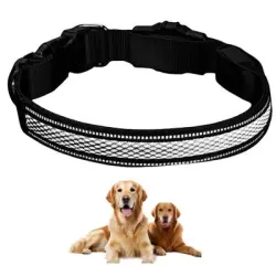 FurryFusion Collar para perros con luz - Negro L
