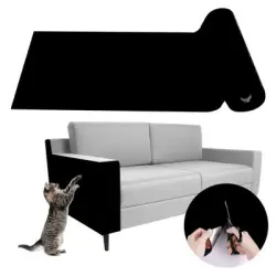 IntiMeg Alfombrilla rascadora multiusos para gatos - Negro 30*100cm