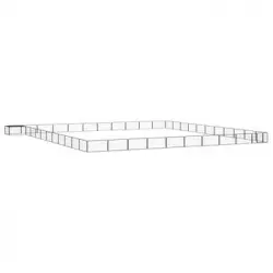 Jaula Perros 44 Paneles | Perrera Exterior Acero Recubierto Polvo Negro 100x50 Cm Cfw765845