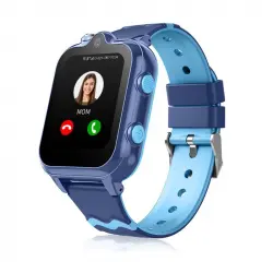 Klack Reloj Inteligente Para Niños Y Niñas con Gps Localizador y Comunicación Azul