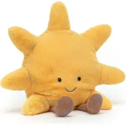MCBOSON Sol de peluche, sol grande, lindo y esponjoso -