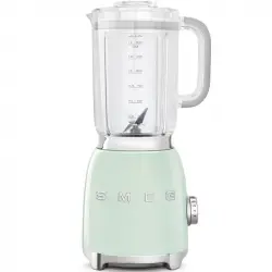 Smeg BLF01PGEU Batidora de Vaso 1.5L 800W Verde Pastel